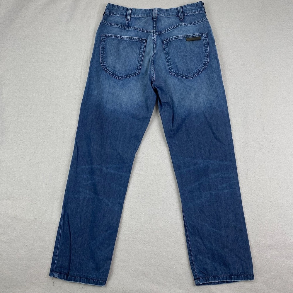 Zegna Sport 307 Denim Project Jeans 28x27 Blue straight 100% cotton